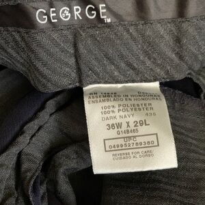 George Men's Dress Pants in Dark Navy